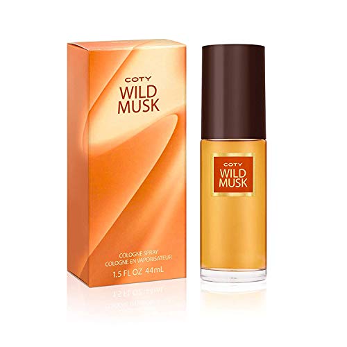 Coty Wild Musk Cologne Spray 1.5 Ounce Women's Fragrance in a Musky Floral Sc...