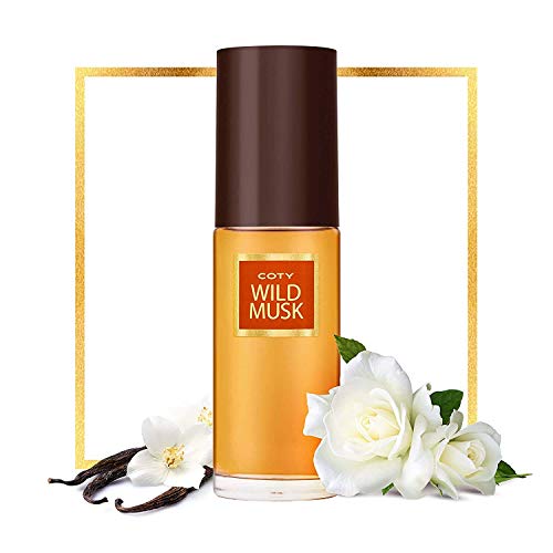 Coty Wild Musk Cologne Spray 1.5 Ounce Women's Fragrance in a Musky Floral Sc...