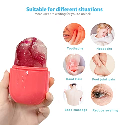 Ice Mold for Face, Ice Roller for Face and Eye, Ice Facial Roller, Ice Face R...
