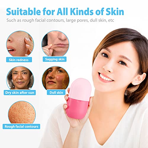 Ice Mold for Face, Ice Roller for Face and Eye, Ice Facial Roller, Ice Face R...