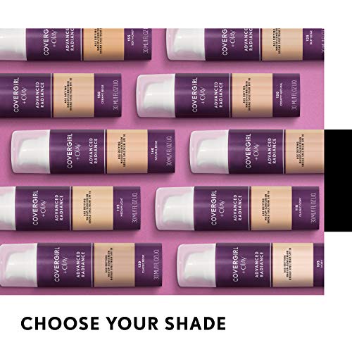 COVERGIRL Advanced Radiance Age-Defying Foundation Makeup, Buff Beige, 1 oz (...