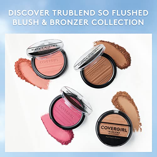 COVERGIRL COVERGIRL Trueblend so Flushed High Pigment Blush & Bronzer, Love M...