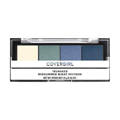 COVERGIRL COVERGIRL Trunaked Quad Eyeshadow Palette, Night Mayhem, Midsummer ...