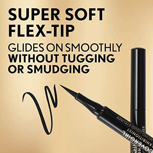 COVERGIRL Exhibitionist Lash Enhancing Liquid Eyeliner, Matte Black