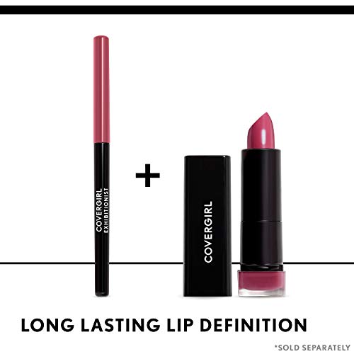 COVERGIRL Exhibitionist Lipstick Cream, Sweetheart Blush 390, Lipstick Tube 0...