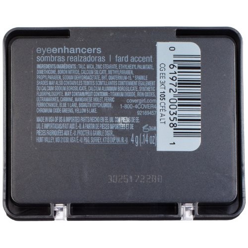 CoverGirl Eye Enhancers 3 Kit Shadow, Cafe Au Lait 105, 0.14-Ounce Packages (...