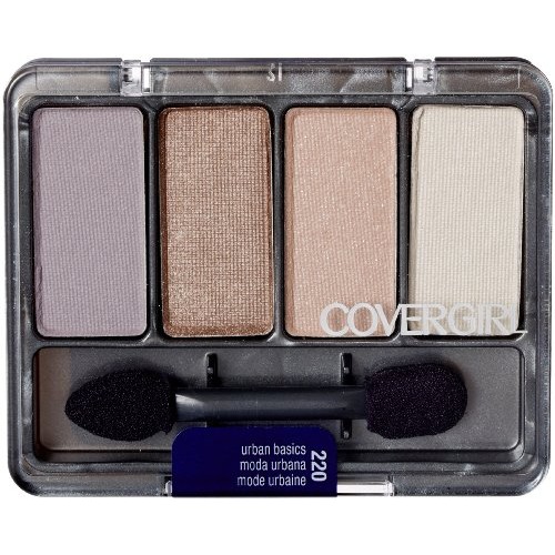 CoverGirl Eye Enhancers 4 Kit Shadow, Urban Basics 220, 0.19-Ounce Packages (...