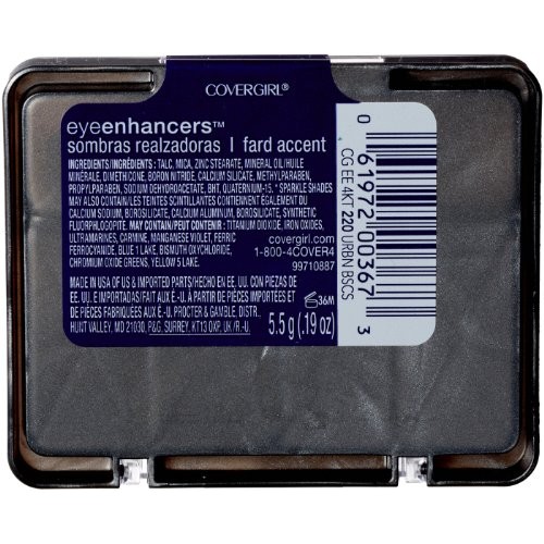 CoverGirl Eye Enhancers 4 Kit Shadow, Urban Basics 220, 0.19-Ounce Packages (...