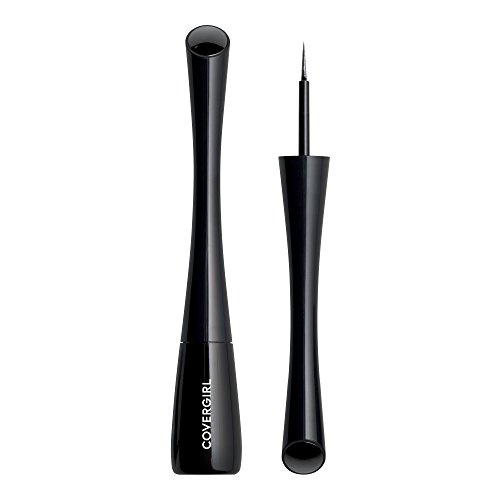 COVERGIRL Get In Line Liquid Eyeliner, Black Crystal, Long Lasting, 0.08 Ounc...