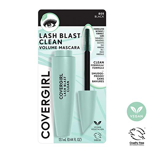 COVERGIRL Lash Blast Clean Volume Mascara, Black, 1 Count