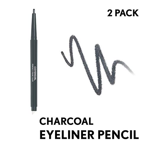 Covergirl Perfect Point Plus Charcoal Color Eyeliner Pencil, 0.008 Ounce (Pac...