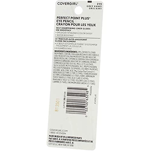 COVERGIRL Perfect Point Plus Eyeliner, Grey Khaki