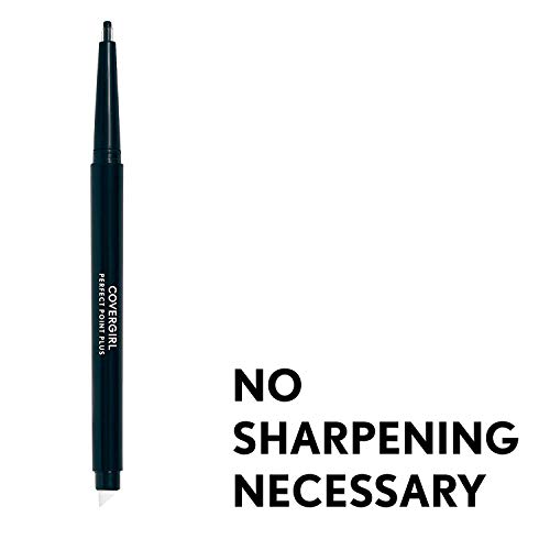 Covergirl Perfect Point Plus Self-Sharpening Eyeliner Pencil, Black Onyx, Pac...
