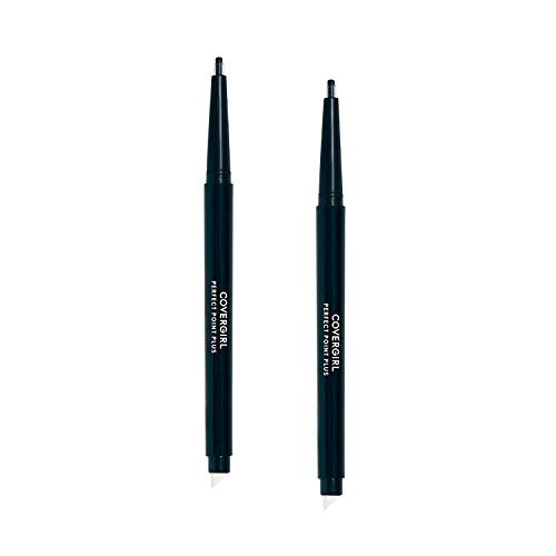 Covergirl Perfect Point Plus Self-Sharpening Eyeliner Pencil, Black Onyx, Pac...