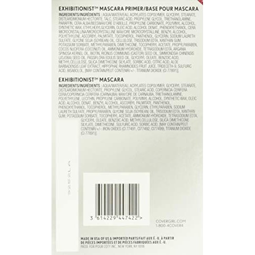 Covergirl PRIMETIME Exhibitionist MASCARA & PRIMER GIFT SET