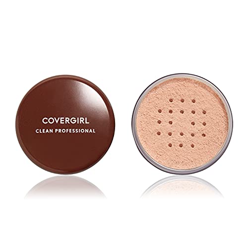 COVERGIRL Professional Loose Finishing Powder, Translucent Light Tone, Sets M...