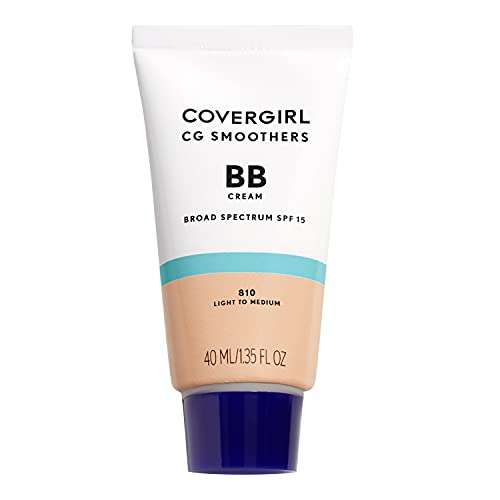 COVERGIRL Smoothers Lightweight BB Cream, 1 Tube (1.35 Ounce), Light to Mediu...
