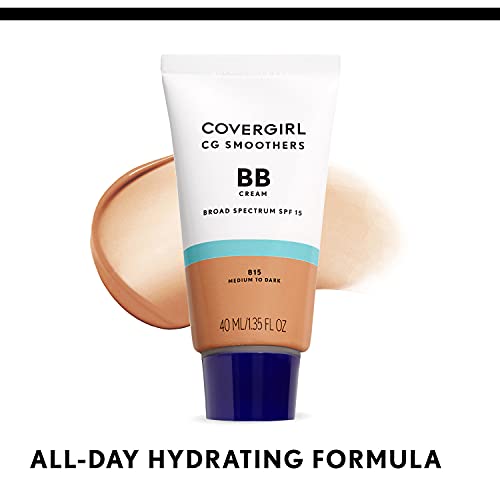 COVERGIRL Smoothers Lightweight BB Cream, Medium to Dark 815, 1.35 oz (Packag...