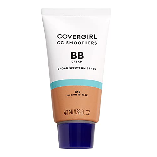 COVERGIRL Smoothers Lightweight BB Cream, Medium to Dark 815, 1.35 oz (Packag...