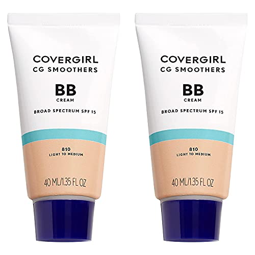 COVERGIRL Smoothers Lightweight Bb Cream With Spf 15, 810 Light To Medium Ski...