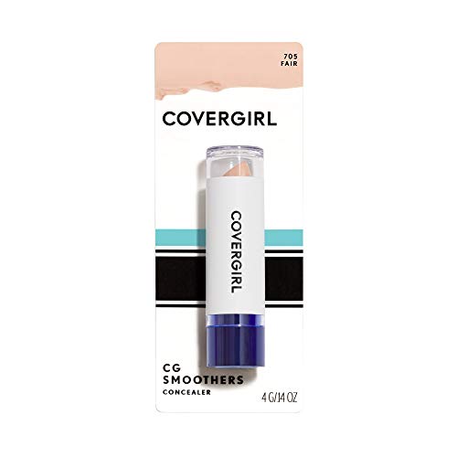 COVERGIRL Smoothers Moisturizing Concealer, 1 Tube (0.14 oz), For Fair Skin T...
