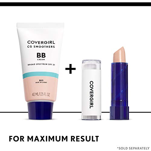 COVERGIRL Smoothers Moisturizing Concealer, 1 Tube (0.14 oz), For Fair Skin T...