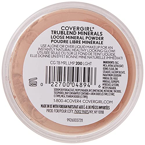 COVERGIRL TruBlend Loose Mineral Powder, Light(Packaging may vary), 0.63 Ounc...