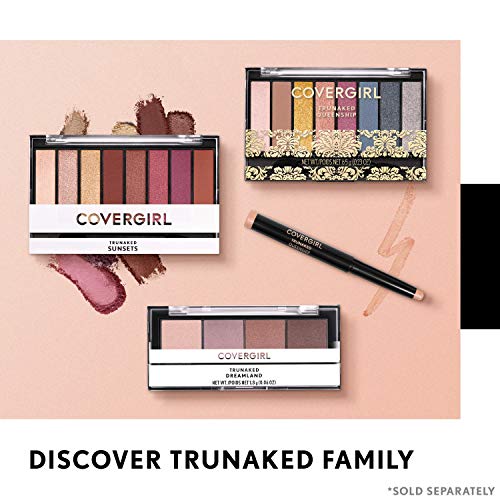 COVERGIRL TruNaked Quad Eyeshadow Palette, Zenning Out, 6 Shades, 0.06 Fl Oun...