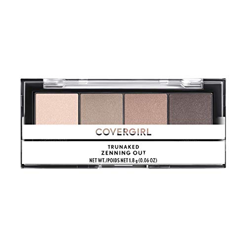 COVERGIRL TruNaked Quad Eyeshadow Palette, Zenning Out, 6 Shades, 0.06 Fl Oun...