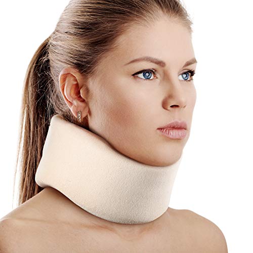 Soft Foam Neck Brace Universal Cervical Collar, Adjustable Neck Support Brace...
