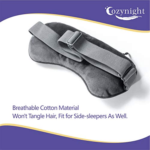 Cozynight Weighted Lavender Eye Mask for Sleeping, Yoga, Dry Eyes, Headache, ...