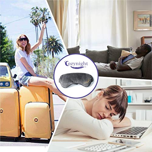 Cozynight Weighted Lavender Eye Mask for Sleeping, Yoga, Dry Eyes, Headache, ...