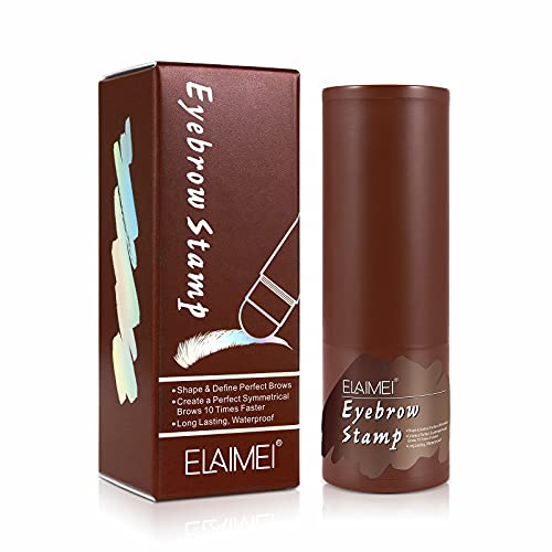 Eyebrow Stamp Stencil Kit One Step Brow Stamp Shaping Kit Waterproof Long Las...