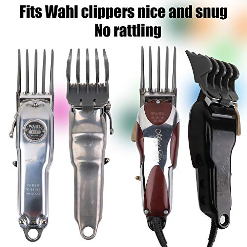 Professional Hair Clipper Combs Guides, Hair Clipper Guards 1 & 1/4" 1 & 1/2"...