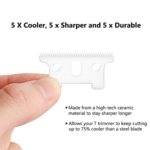 T Blade, T clipper and trimmer ceramic blades, T clipper and trimmer replacem...