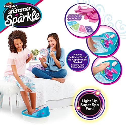Shimmer ‘n Sparkle 6-in-1 Real Massaging Foot Spa for Kids