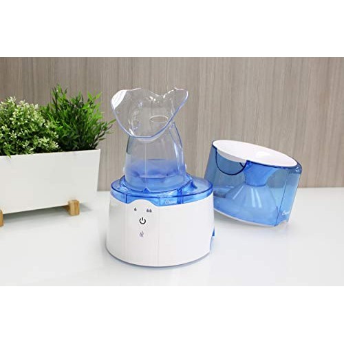 Crane 2 in 1 Personal Steam Inhaler & Warm Mist Humidifier, 0.5 Gallon, Filte...