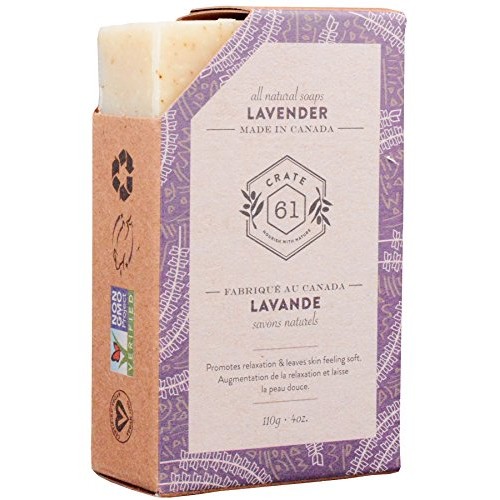 Crate 61 Best Seller Soap 6-Pack Box Set, 100% Vegan Cold Process Bar Soap, s...