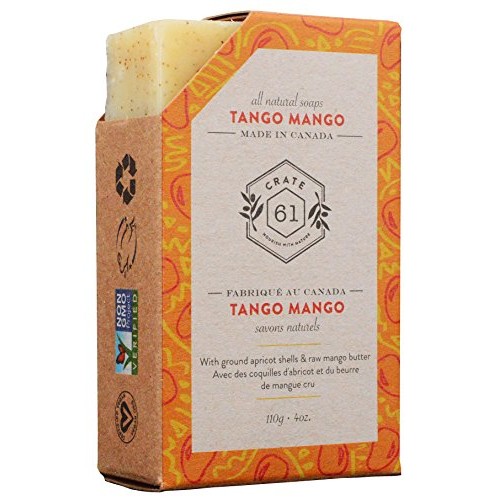 Crate 61 Citrus Soap 6-Pack Box Set, 100% Vegan Cold Process Bar Soap, scente...