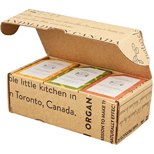 Crate 61 Citrus Soap 6-Pack Box Set, 100% Vegan Cold Process Bar Soap, scente...