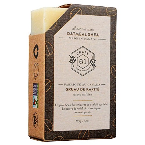 Crate 61 "For Him" Soap 6-Pack Box Set, 100% Vegan Cold Process Bar Soap, sce...