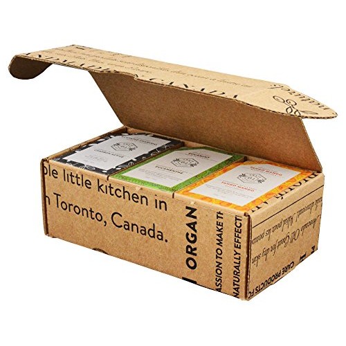 Crate 61 "For Him" Soap 6-Pack Box Set, 100% Vegan Cold Process Bar Soap, sce...