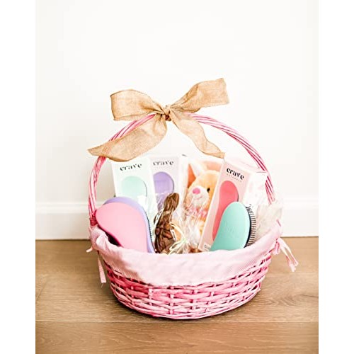 Crave Naturals Glide Thru Detangling Brush for Adults & Kids Hair. Detangler ...