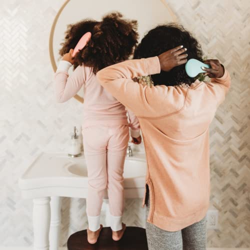 Crave Naturals Glide Thru Detangling Brush for Adults & Kids Hair. Detangler ...