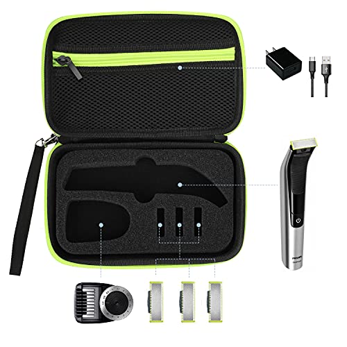 Hard Travel Case for Philips Norelco Oneblade Pro QP6520/70/90 Hybrid Electri...