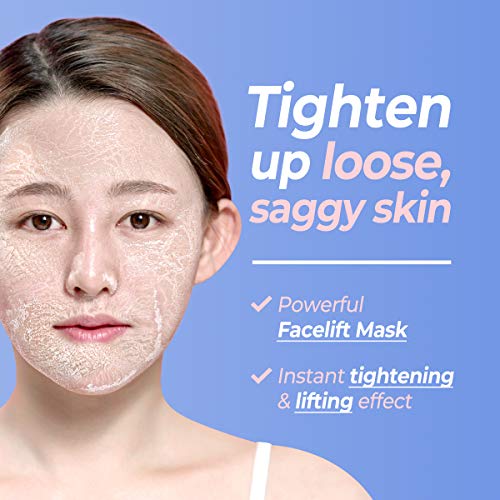 CRAZY SKIN Perfect Lifting V-Line Slim Mask Pack (5 sheets) - Wash off Face M...