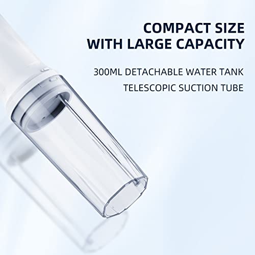 CRAZYMONKEY Professional Cordless Water Flosser for Teeth, Gums, Braces, Teet...