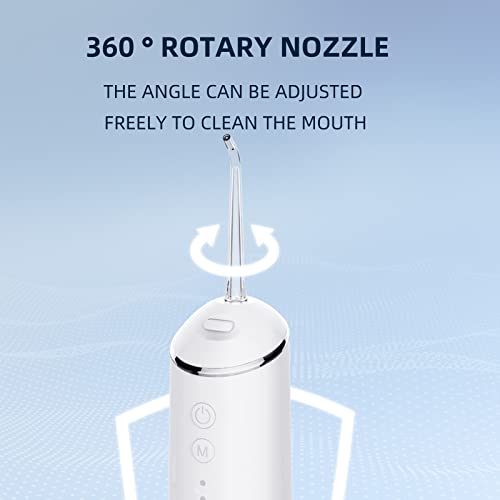 CRAZYMONKEY Professional Cordless Water Flosser for Teeth, Gums, Braces, Teet...