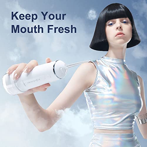 CRAZYMONKEY Professional Cordless Water Flosser for Teeth, Gums, Braces, Teet...