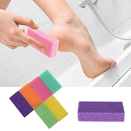 Mini Disposable Pumice Sponge Block 400 Pcs - Callus Remover for Feet Heels Palm